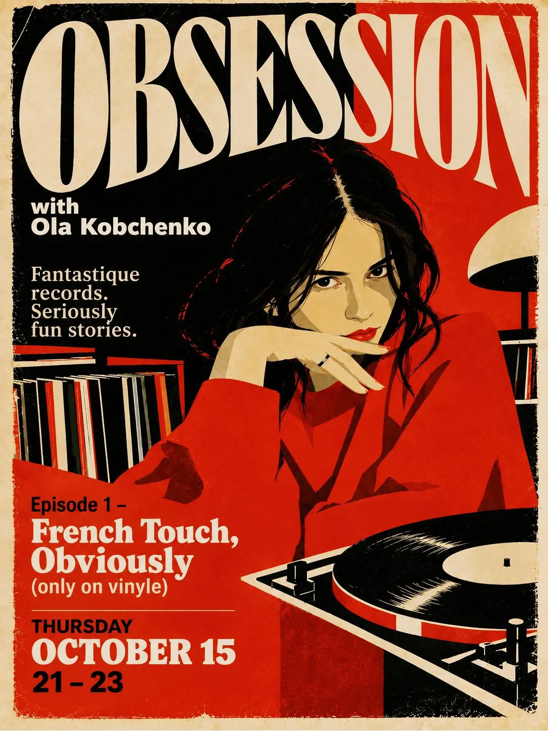 Radio Show with Ola Kobchenko. French touch, obviously
