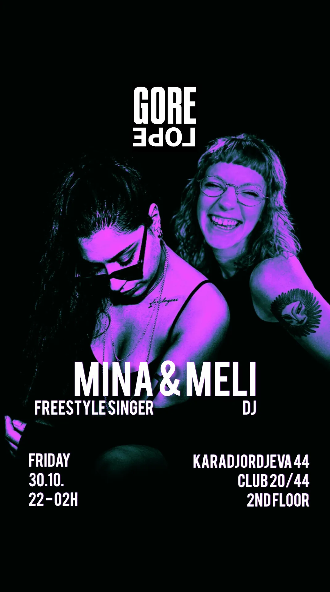 MINA & MELI @ GORE BELGRADE - REPEAT